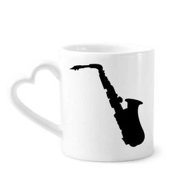 Dıythinker 350 ml Sax Klasik Müzik Dinleme Taze Kupaları Seramik Kupa