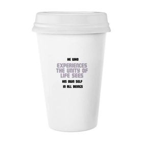 Dıythinker 350 ml See Youself In Beings Buda Alıntı Budizm Klasik Kupa