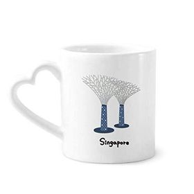Dıythinker 350 ml Singapur Bahçeleri Bay Kupaları Seramik Kupa