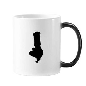 Dıythinker 350 ml Squats Sıcak Güzel Kadın Değişen Renk Kupa