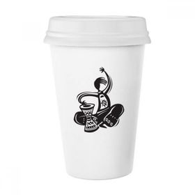 Dıythinker 350 ml Tambourine Silüeti Meksika Meksika Klasik Kupa