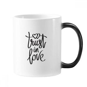 Dıythinker 350 ml Trust In Love Alıntı Renk Kupa