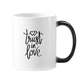 Dıythinker 350 ml Trust In Love Alıntı Renk Kupa