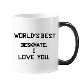 Dıythinker 350 ml World Best Deskmateã¯ I Love You. Mezuniyet Sezonu Değişen Renk Kupa