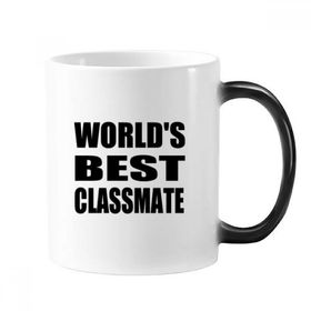 Dıythinker 350 ml World's Best Classmate Mezuniyet Sezonu Değişen Renk Kupa