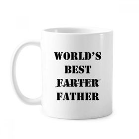 Dıythinker 350 ml World's Best Father Festival Alıntı Klasik Kupa