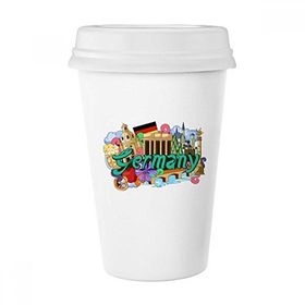 Dıythinker 350 ml Yeni Kuğu Taşı Kale Bira Almanya Grafiti Klasik Kupa