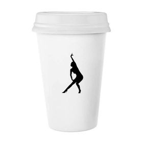 Dıythinker 350 ml Yoga Sıcak Güzel Kadın Klasik Kupa