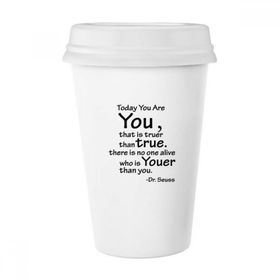 Dıythinker 350 ml You True Youer Alıntı Klasik Kupa