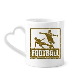Dıythinker 350 mlrengi Futbolcu Slayt Takım Kupaları Seramik Kupa