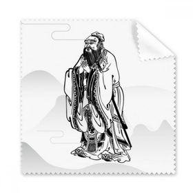 Dıythinker 5 Adet Dao Religion Çin Lao Tzu Gözlük Temizleme Bezi ve Telefon Ekran Temizleyici