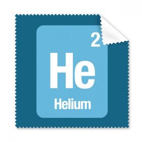 Dıythinker 5 Adet He Helium Kimyasal Element Bilim Gözlükleri Temizleme Bezi ve Telefon Ekran Temizleyici