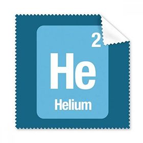 Dıythinker 5 Adet He Helium Kimyasal Element Bilim Gözlükleri Temizleme Bezi ve Telefon Ekran Temizleyici
