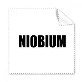 Dıythinker 5 Adet Niobium Element İsim Kimya Gözlükleri Bez Temizleme Bezi ve Telefon Ekran Temizleyici