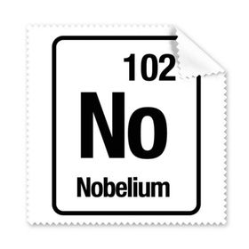 Dıythinker 5 Adet Nobelium Kimyasal Element Chem Gözlük Temizleme Bezi ve Telefon Ekran Temizleyici