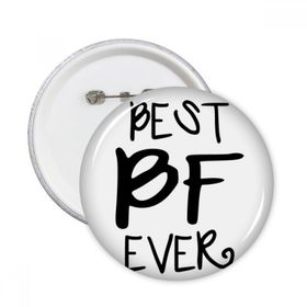 Dıythinker 5 Adet S Best Bf Ever Sevgililer Günü Sözleri Erkek Arkadaş Aşk Yuvarlak İğneler Rozet Düğme Giysi Dekorasyon