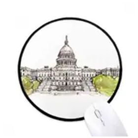 Dıythinker Abd Capitol Yuvarlak Kaymaz Mouse Pad