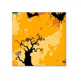 Dıythinker Ağaç Hayalet Korku Cadılar Bayramı Ceset Seramik 10x10 cm Seramik Karo