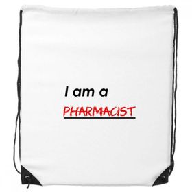 Dıythinker Alıntı I Am A Eczacı İpli Sırt Çantası