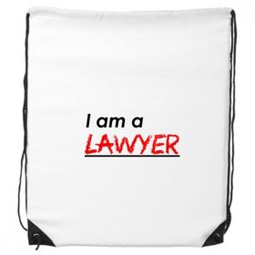 Dıythinker Alıntı I Am A Lawyer İpli Sırt Çantası