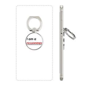 Dıythinker Alıntı I Am A Programmer Halka Stand Cep Telefonu Tutucu