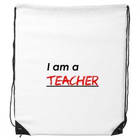 Dıythinker Alıntı I Am A Teacher İpli Sırt Çantası