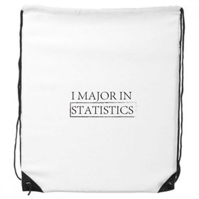 Dıythinker Alıntı I Major in Statistics İpli Sırt Çantası