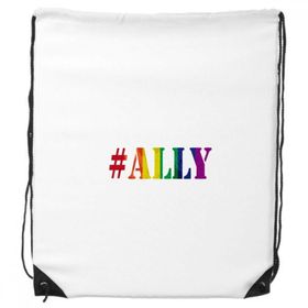 Dıythinker Ally LGBT Gökkuşağı Desenli Sırt Çantası