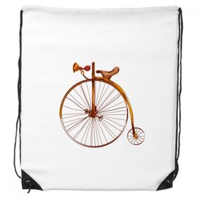 Dıythinker Altertümlich Bisiklet High Wheeler Britain Sanat Sırt Çantası