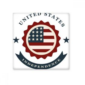 Dıythinker Amerika Birleşik Devletleri Yıldızlar ve Çizgiler Korumalı Bağımsız Gün Amerika 10x10 cm Seramik Karo