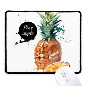 Dıythinker Ananas Meyvesi Lezzetli Sağlıklı Suluboya Kaymaz Siyah Başlıklı Kenarlar