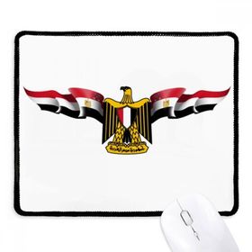 Dıythinker Arap Mısır Bayrağı Ulusal Amblem Kaymaz Siyah Başlıklı Kenarlar