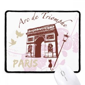 Dıythinker Arch of Triumphal France Paris Landmark Kaymaz Siyah Başlıklı Kenarlar