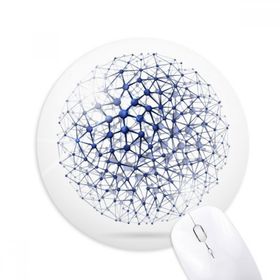 Dıythinker Atom Yapısı Fiziksel İllüstrasyon Baskılı Yuvarlak Kaymaz Kauçuk Mouse Pad