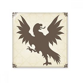 Dıythinker Avrupa Hayvanları Ulusal Amblem Akbaba Seramik 10x10 cm Seramik Karo