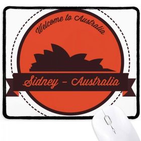 Dıythinker Avustralya Landmark Sydney Opera Binası Kaymaz Mouse Pad