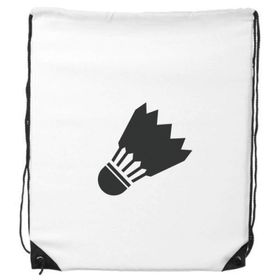 Dıythinker Badminton Spor Basit Geometri Desenli Sırt Çantası