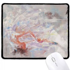 Dıythinker Bale Kız XJJ Yağlıboya Kaymaz Mouse Pad