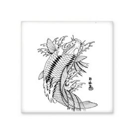Dıythinker Balık Oynama Yüzme Deniz Seaw Seramik 10x10 cm Seramik Karo