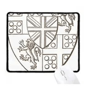 Dıythinker Barok Sanat Kalkanı Aslan Illüstrasyon Pıtırtı Kaymaz Mouse Pad