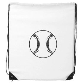 Dıythinker Baseball Sport Line Çizim Desenli Sırt Çantası