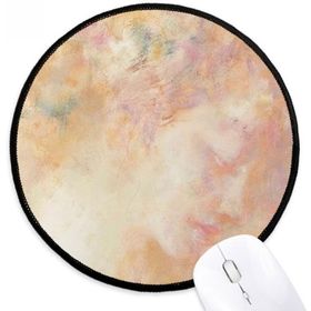 Dıythinker Bayan XJJ Yağlıboya Yuvarlak Kaymaz Mouse Pad