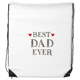 Dıythinker Best Dad Ever Quote Loved Ones İpli Sırt Çantası
