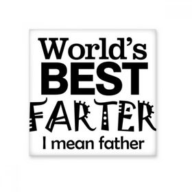 Dıythinker Best Father Alıntı Babalar Günü 20x20 cm Seramik Karo