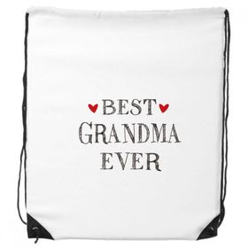 Dıythinker Best Grandma Ever Alıntı Akrabalar İpli Sırt Çantası