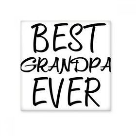 Dıythinker Best Grandpa Ever Alıntı 20x20 cm Seramik Karo