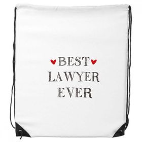 Dıythinker Best Lawyer Ever Quote Meslek İpli Sırt Çantası