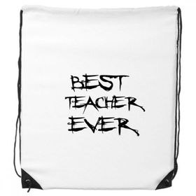 Dıythinker Best Teacher Ever Öğrenci Alıntı İpli Sırt Çantası
