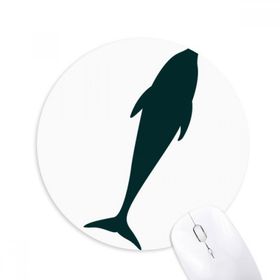 Dıythinker Blue Ocean Docile Streamline Yunus Baskılı Yuvarlak Kaymaz Kauçuk Mouse Pad