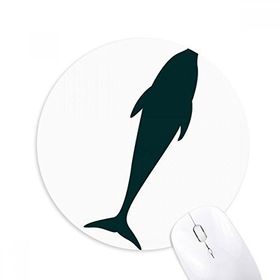 Dıythinker Blue Ocean Docile Streamline Yunus Baskılı Yuvarlak Kaymaz Kauçuk Mouse Pad